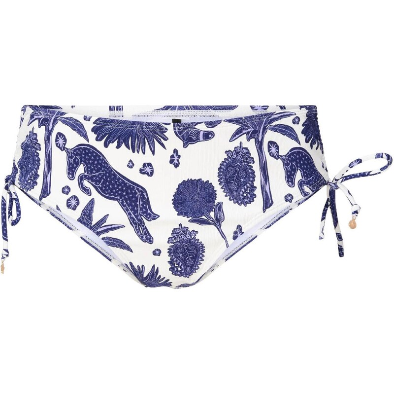 LingaDore Bikinové nohavičky tmavomodrá / biela 67803712