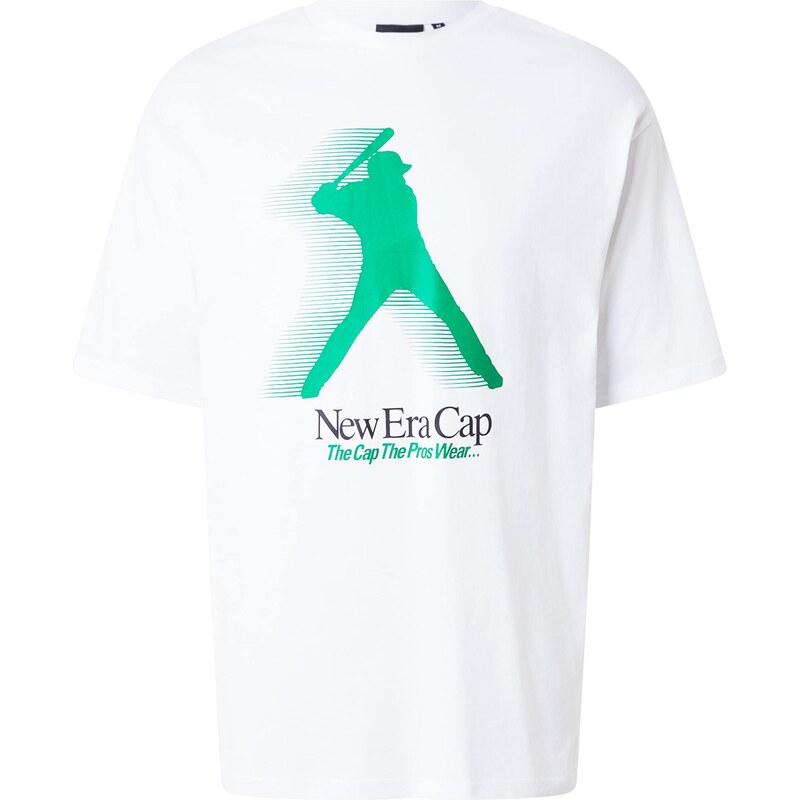 NEW ERA Tričko jedľová / čierna / biela 67803710