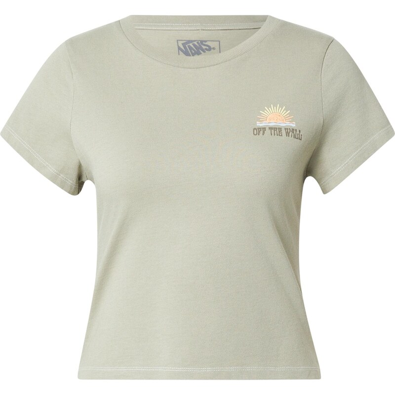 VANS Tričko PIPE DREAM svetlomodrá / tmavohnedá / svetložltá / 67803699