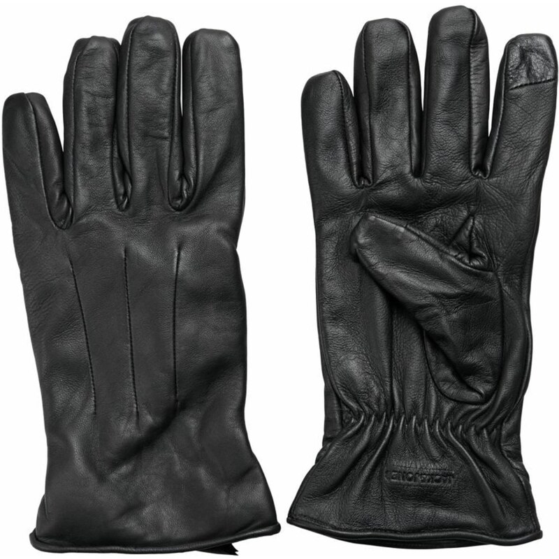 JACK & JONES Prstové rukavice JACMONTANA LEATHER GLOVES NOOS čierna 67803721