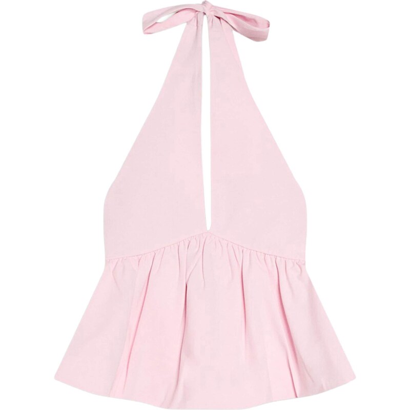 Bershka Top ružová 67803345