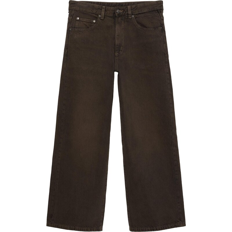 Pull&Bear Džínsy tmavohnedá 67803423
