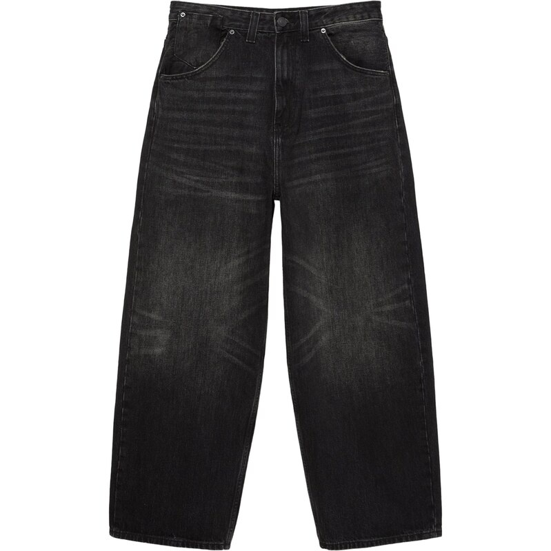 Pull&Bear Džínsy tmavosivá 67803435