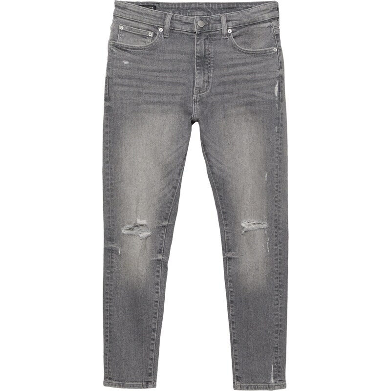 Pull&Bear Džínsy sivý denim 67803469