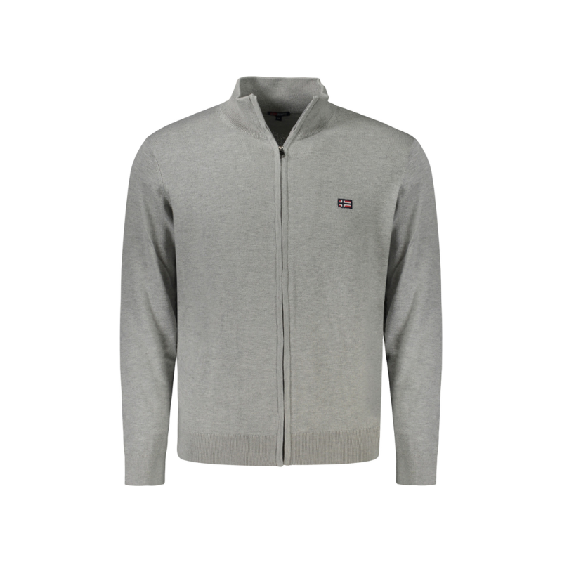 Štýlový Pánsky Kardigán NORWAY 1963 Crew Šedá 67808282