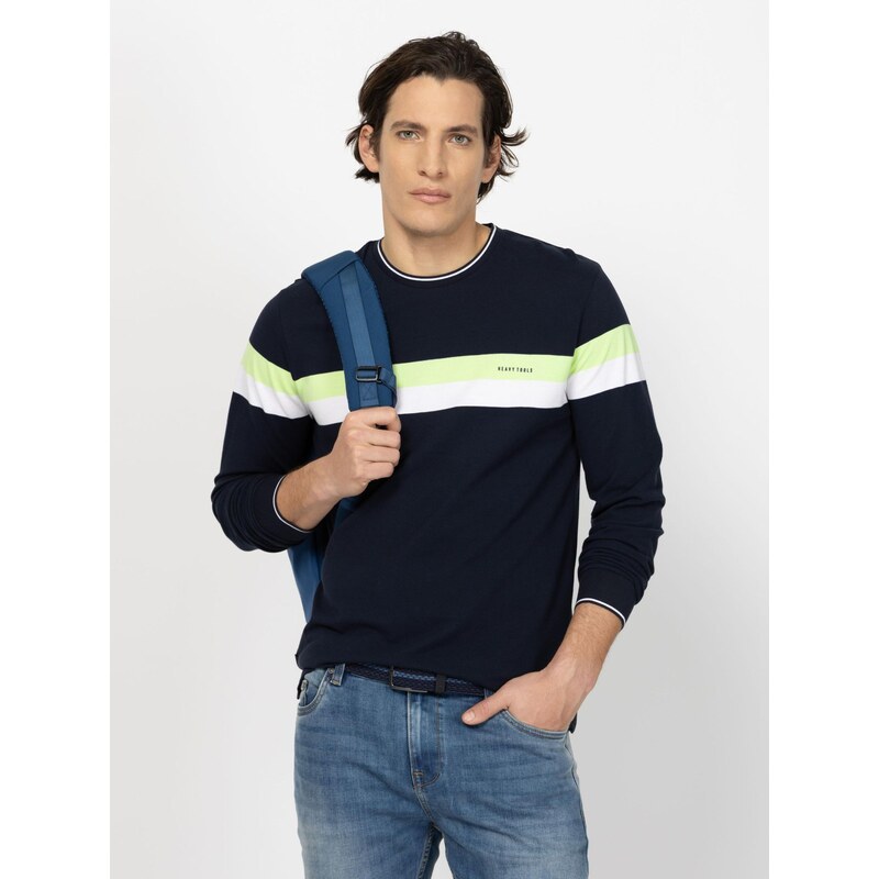 Heavytools Pánske Tričká s dlhým rukávom CORALOS 67808311