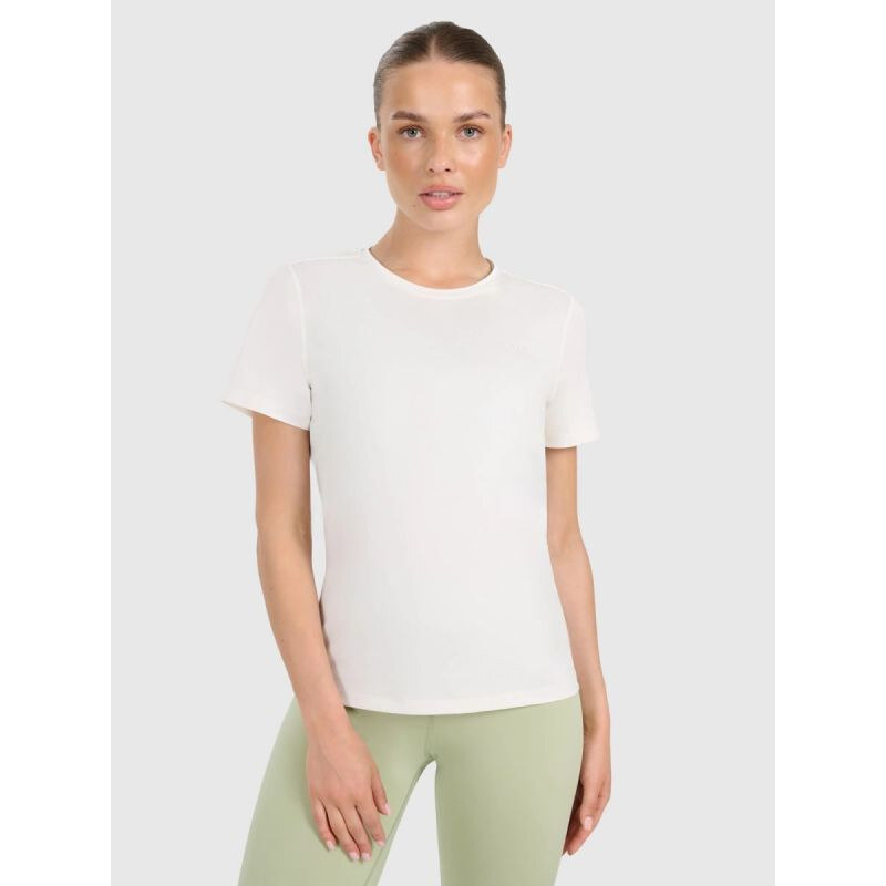 Dámske rýchloschnúce tréningové tričko regular fit 4F 4FWAW25TFTSF1516 67811813