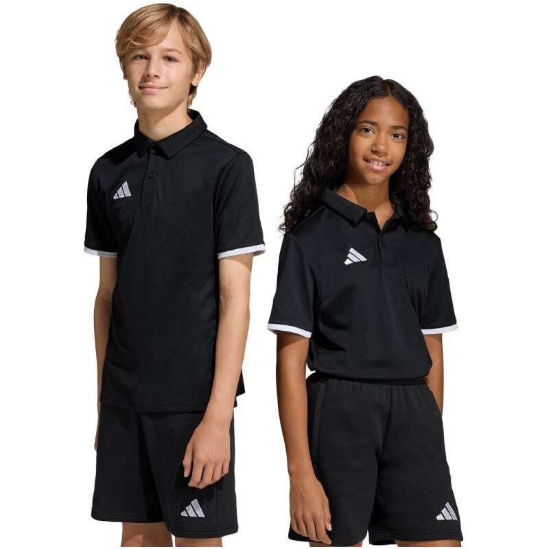 Detské tričko adidas Entrada 26 Polo black JZ6629 67811957