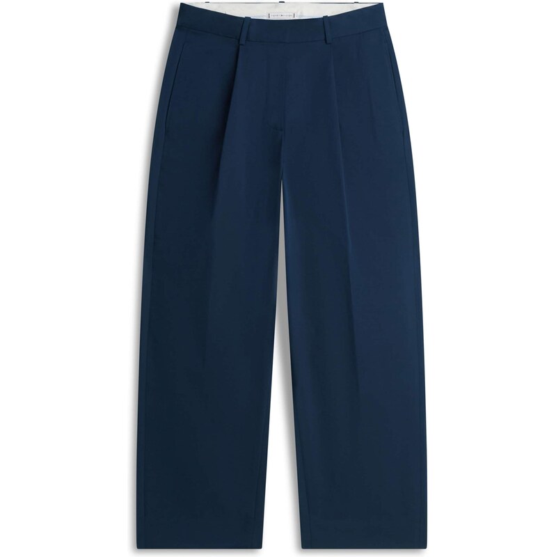 TOMMY HILFIGER Plisované nohavice námornícka modrá 67820281