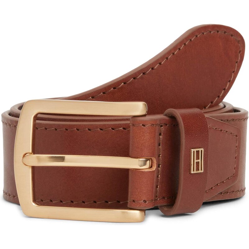 TOMMY HILFIGER Opasky DENTON 3.5 hnedá / zlatá 67820288