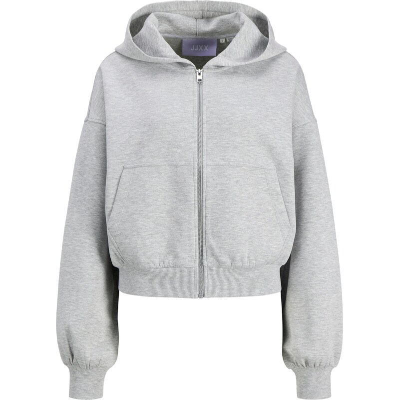 JJXX Tepláková bunda JXZenja sivá melírovaná 67820289