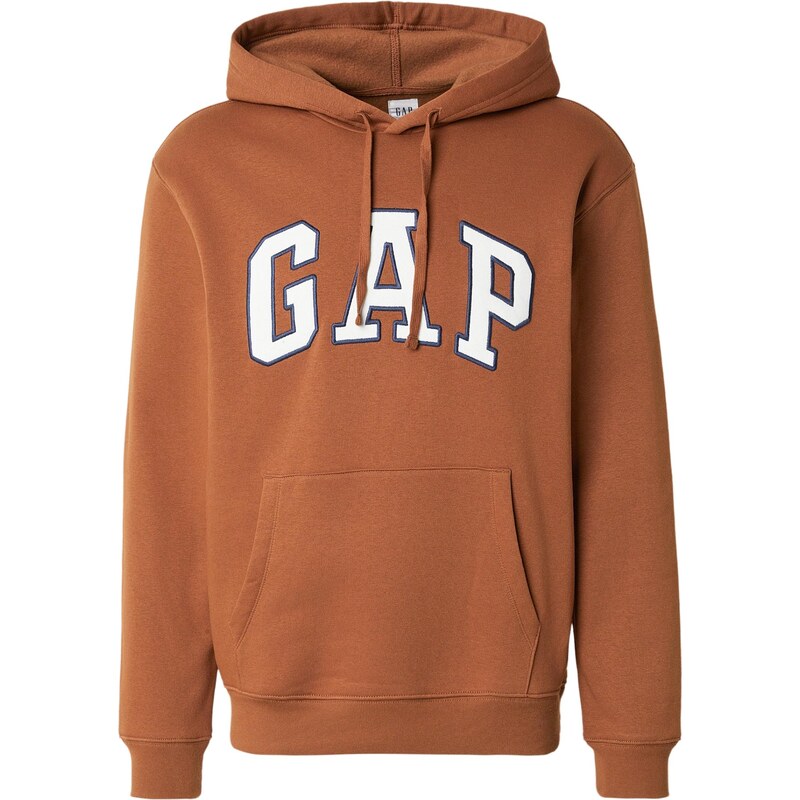 GAP Mikina HERITAGE námornícka modrá / koňaková / biela 62045212