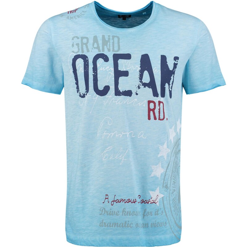 Key Largo Tričko KLOcean námornícka modrá / nebesky modrá / 67820322