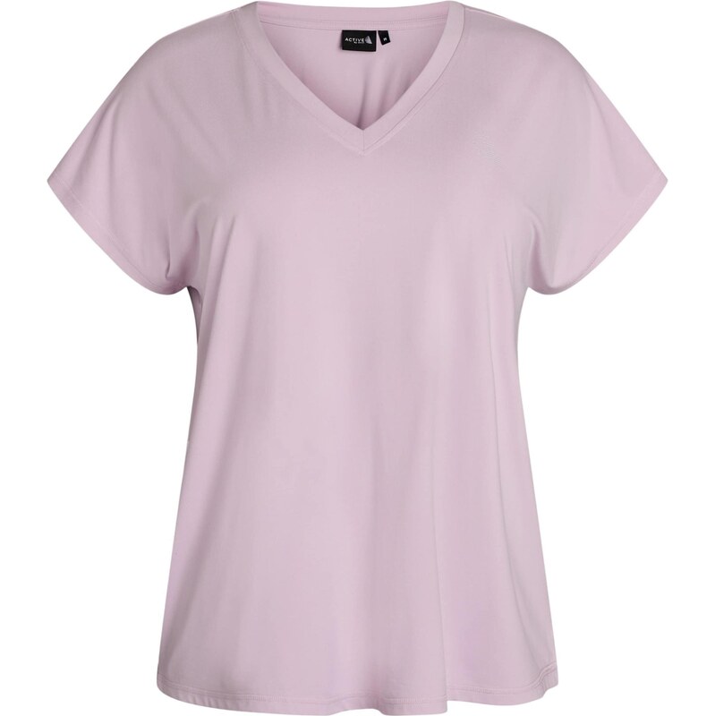 Active by Zizzi Funkčné tričko ABASIC pastelovo fialová 67820313