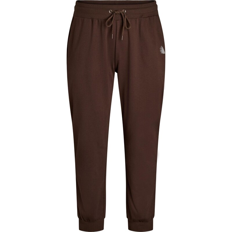 Active by Zizzi Nohavice Abasic tmavohnedá / svetlosivá 67820346