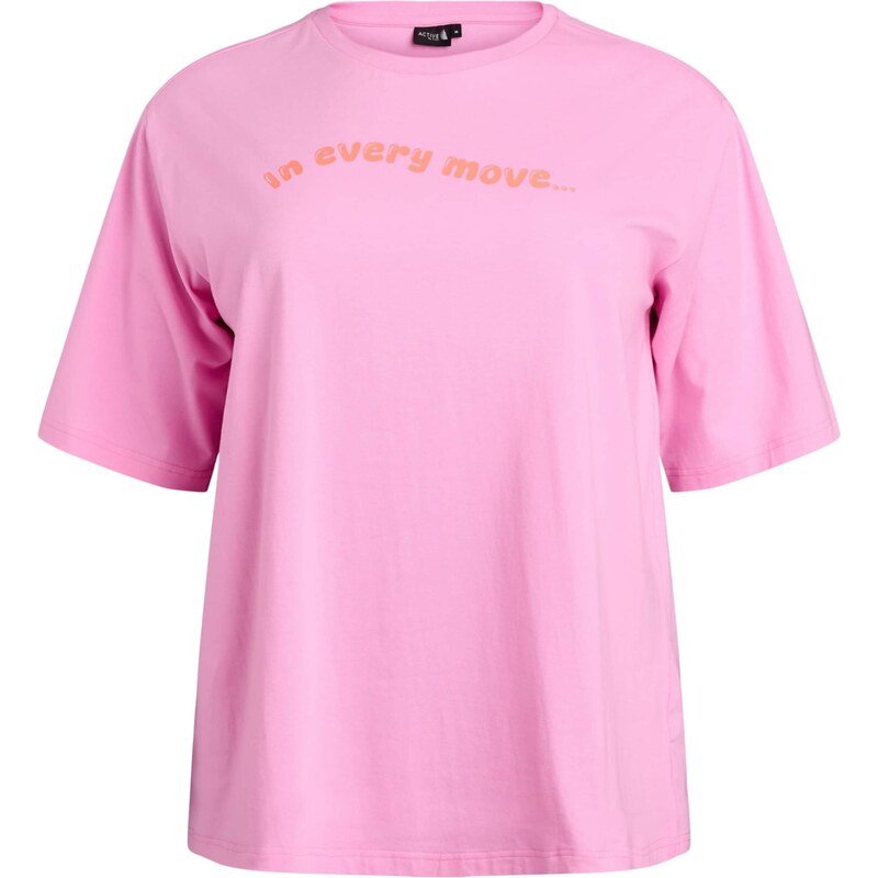 Active by Zizzi Tričko Acenja oranžová / svetloružová 67820349