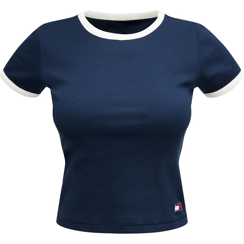 Tommy Hilfiger Underwear Tričká na spanie tmavomodrá / biela 67820368