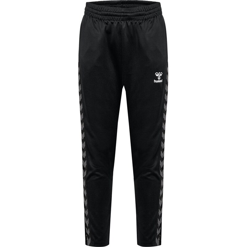 E-shop Hummel Športové nohavice tmavosivá / čierna / biela