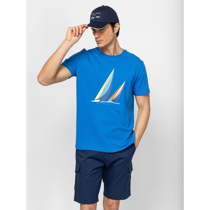 Heavytools Pánske Tričká s krátkym rukávom MUCRO 67820479