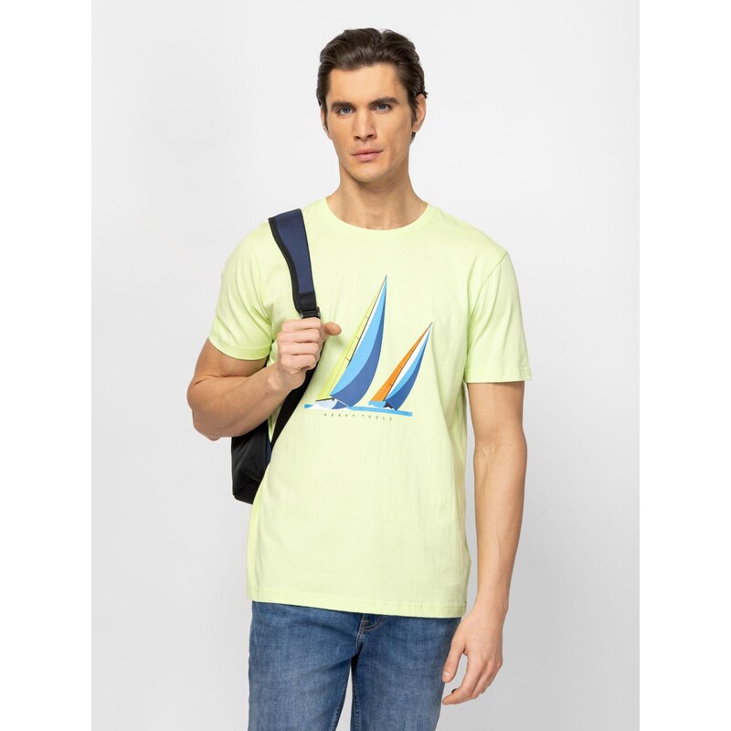 Heavytools Pánske Tričká s krátkym rukávom MUCRO 67820480