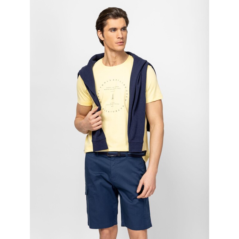 Heavytools Pánske Tričká s krátkym rukávom MABENI 67820482