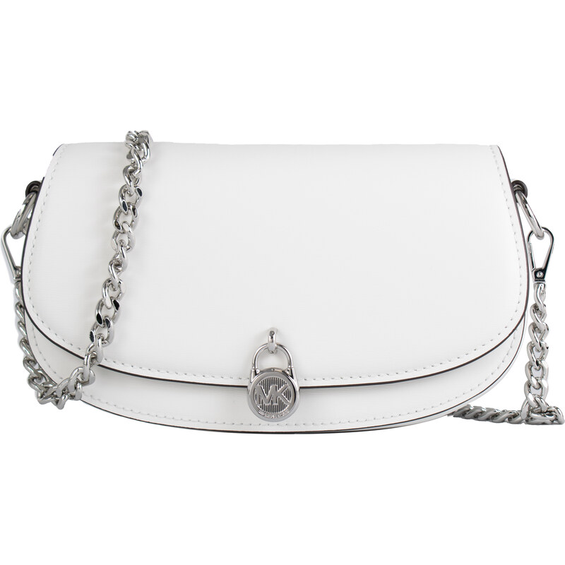 Elegantná Dámska Kabelka Michael Kors Mila 35T5SIMC5LOPT Biela Kožená 67876301