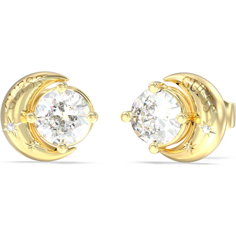 Guess Hravé pozlátené náušnice Aurora JUBE06233JWYGT/U 67824196