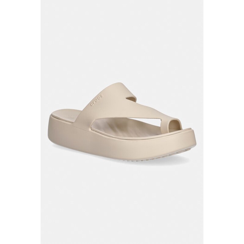 Šľapky Crocs Getaway Platform Toe Loop 67824131