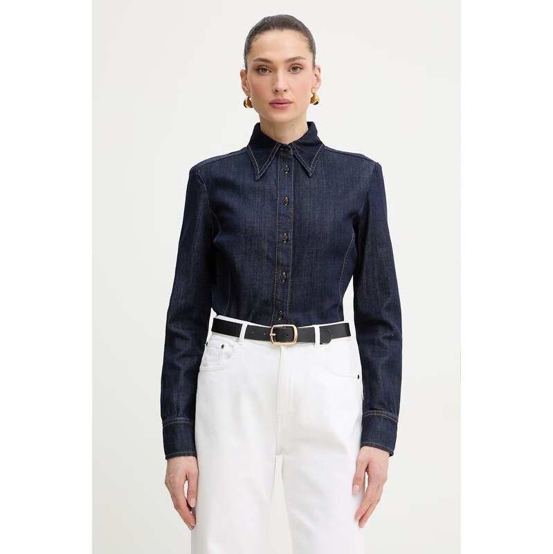 Trussardi košeľa dámska rifľová 67824175