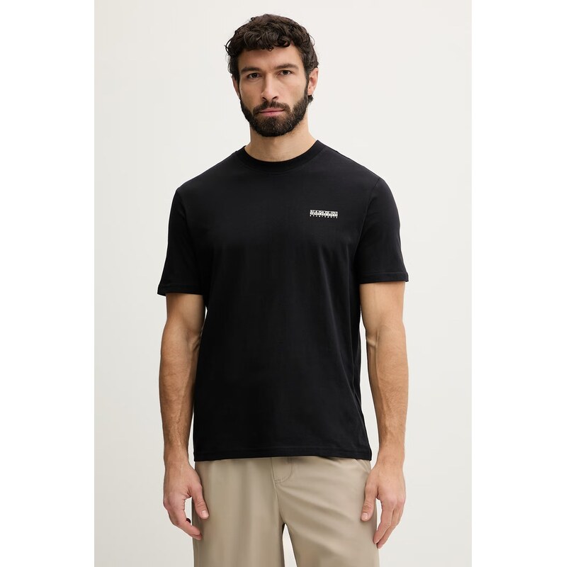 Napapijri tričko pánske bavlnené SMALL BOX 67824341