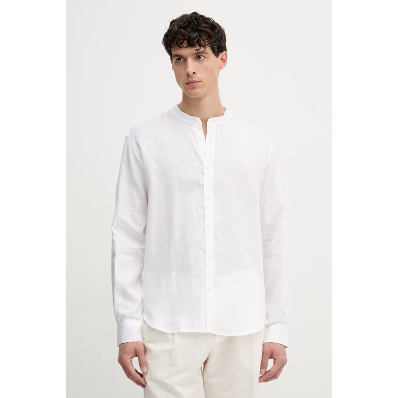 Trussardi košeľa pánska ľanová 67824396