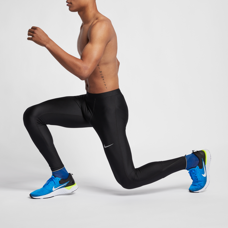 Nike Mens Running Tights - Black - Polyester/Elastane 67913416
