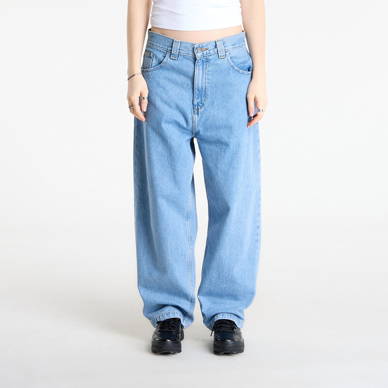 Džínsy Carhartt WIP Brandon Pant UNISEX Blue S 67825253