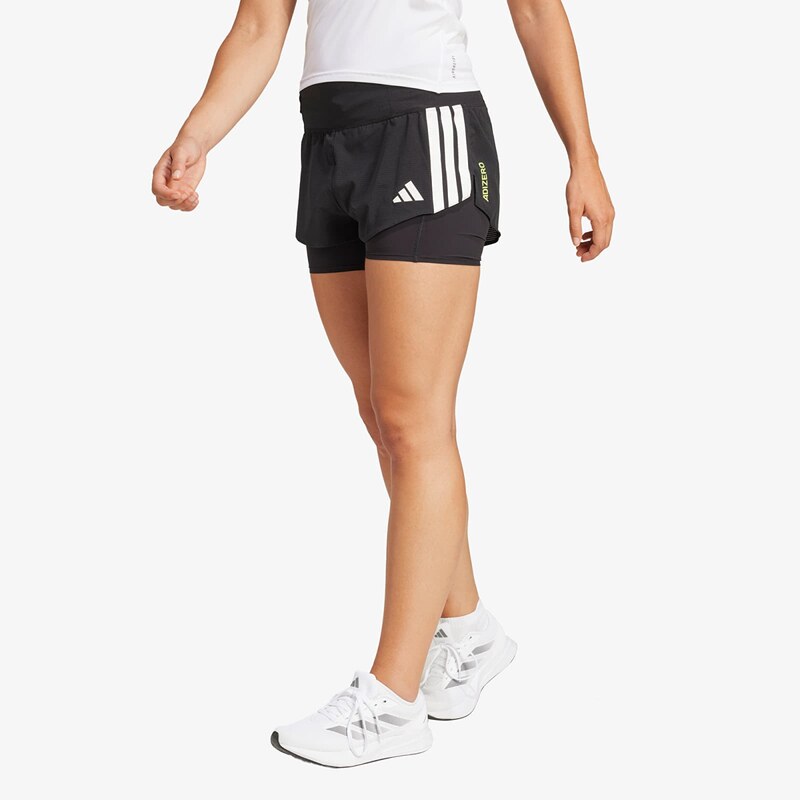 adidas Performance Šortky adidas Adizero 2I1 W Black XS 67825325