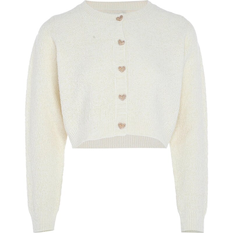 aleva Kardigán biela ako vlna 66074280