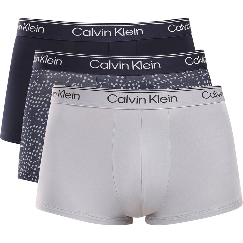 3PACK pánske boxerky Calvin Klein viacfarebné (NB4409-3ZV) 67825648