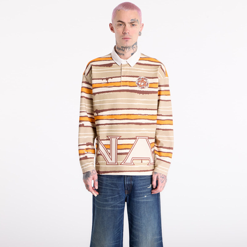 Tričko Napapijri x PDF Long-Sleeved Polo Shirt Multicolour SNO XL 67826579