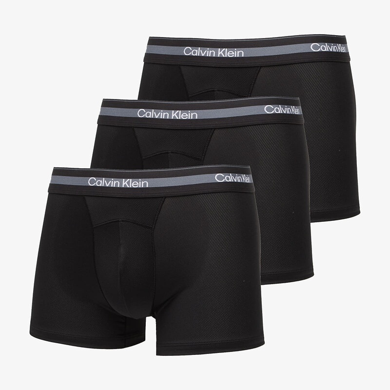 Trenírky Calvin Klein Trunk 3-Pack Black S 67826673