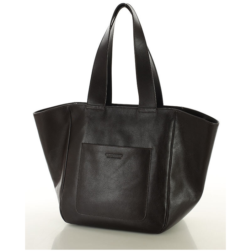 MARCO MAZZINI Dámska taška typu hobo, prírodná koža | čierna vp6g 67826787