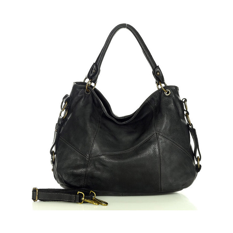 GENUINE LEATHER MARCO MAZZINI Kožená ručne vyrobená taška cez rameno | 67826791