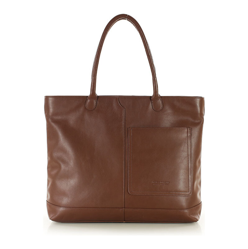 MARCO MAZZINI Dámska kožená taška typu hobo | čokoláda vp3f 67826801