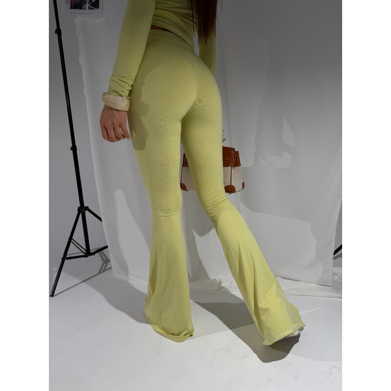 Zvonové legíny PRIME citrónové LaManuel 67662188