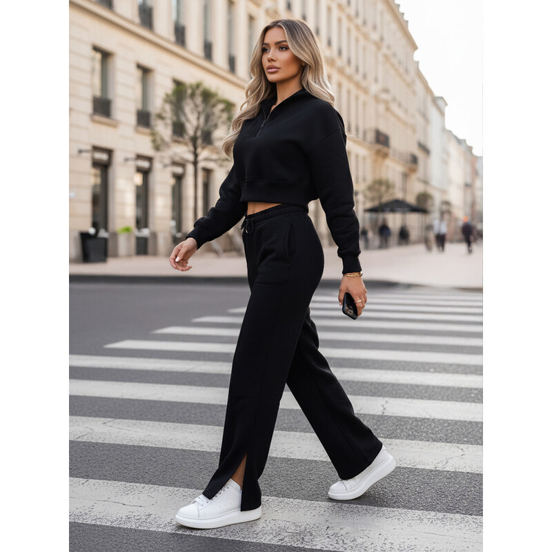 BASIC Čierna tepláková súprava MARINO AY0976 46184668