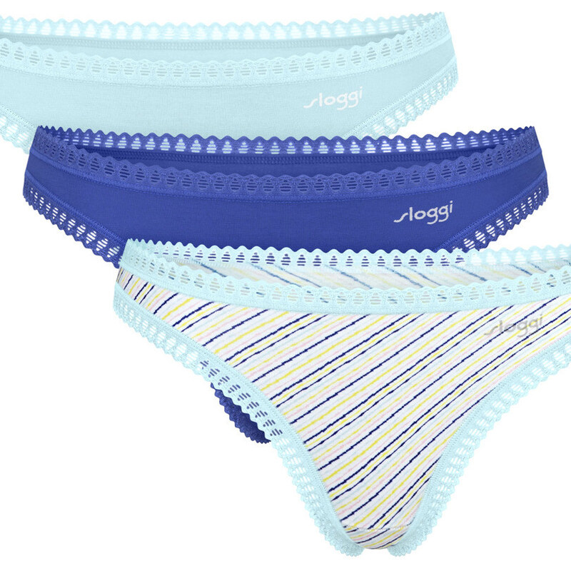 SLOGGI GO CRUSH STRING NOHAVIČKY 3PACK M007 67827669