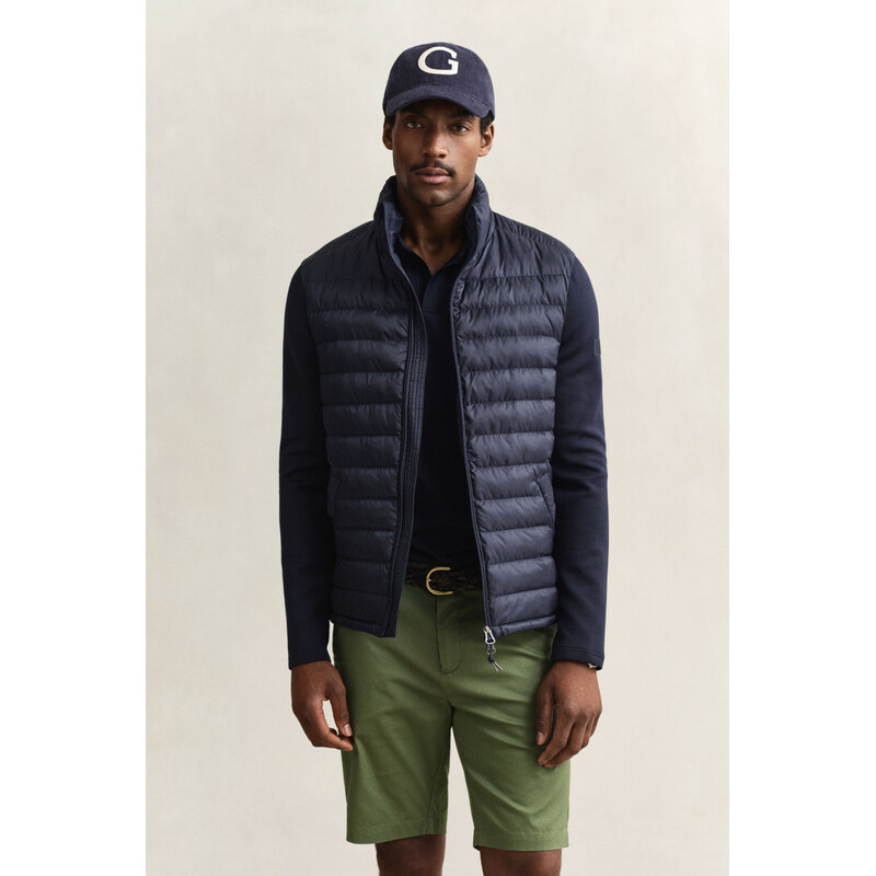 BUNDA GANT HYBRID JACKET EVENING BLUE 67313326