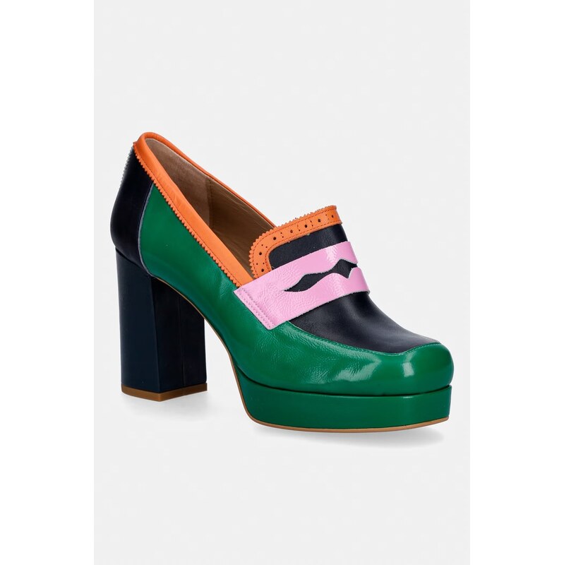 Fly London lodičky z kože EROK453FLY 67828248