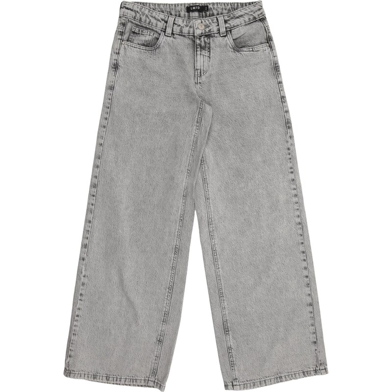 LMTD Džínsy NLFBIRM sivý denim 67853716