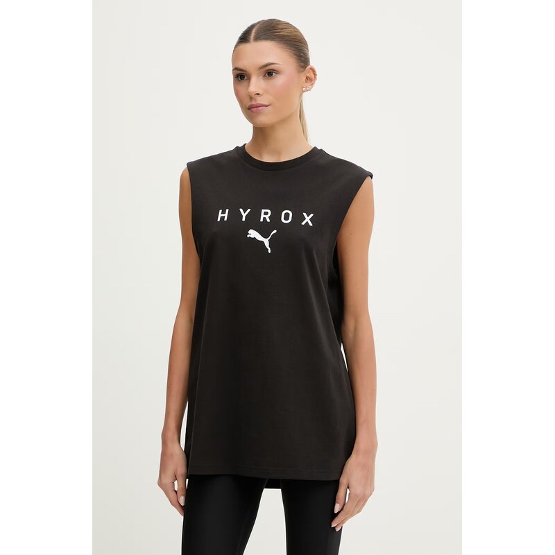 Puma tréningové tričko bavlnené Cutoff tank HYROX 67824347