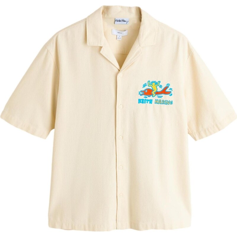 Next Košeľa nebielená / modrá / žltá / zelená 67830763