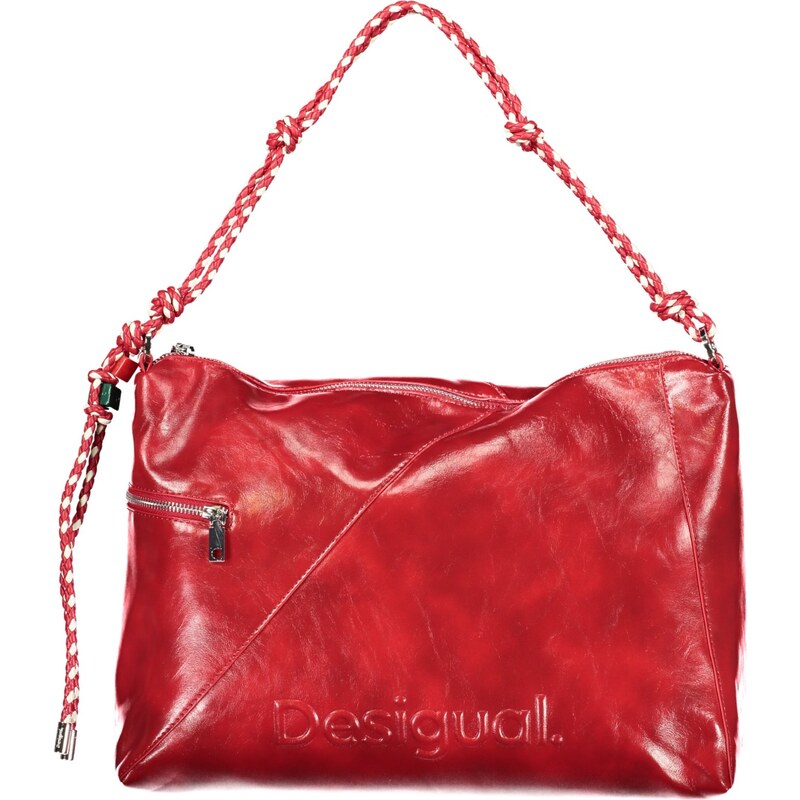 Štýlová Dámska Kabelka DESIGUAL 37.0X26.0X12.0cm Červená 68243775